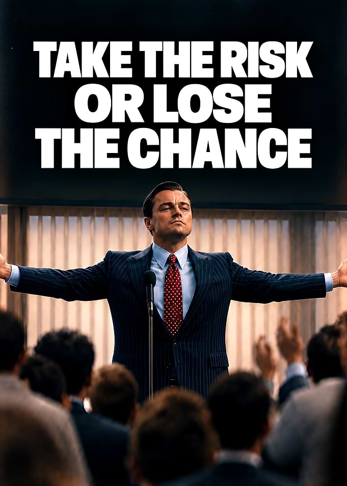 The Wolf of Wall Street Quote Poster