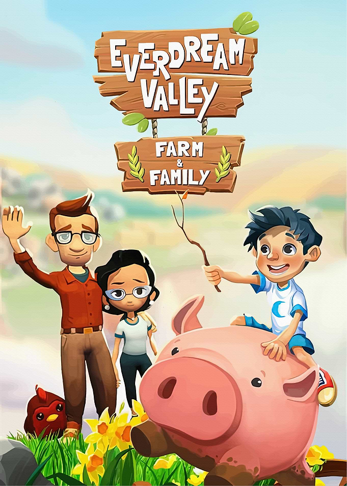 Everdream Valley Farm and Family Poster