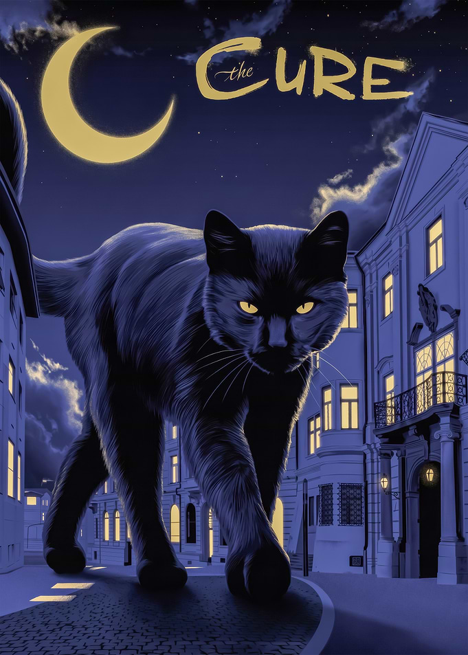 The Cure Night Poster