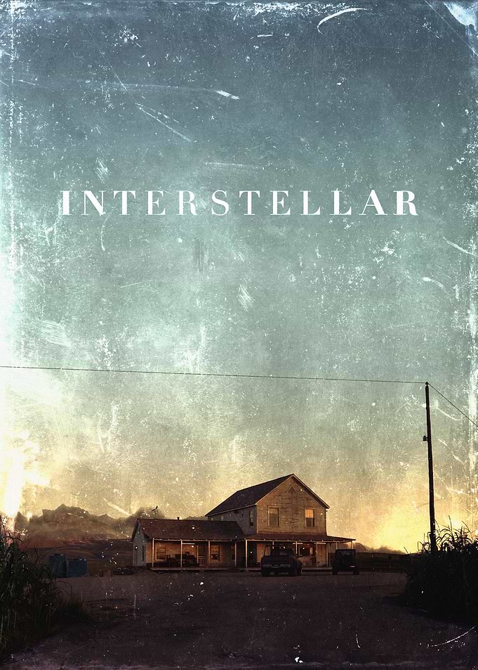 Interstellar Movie Poster Farmhouse
