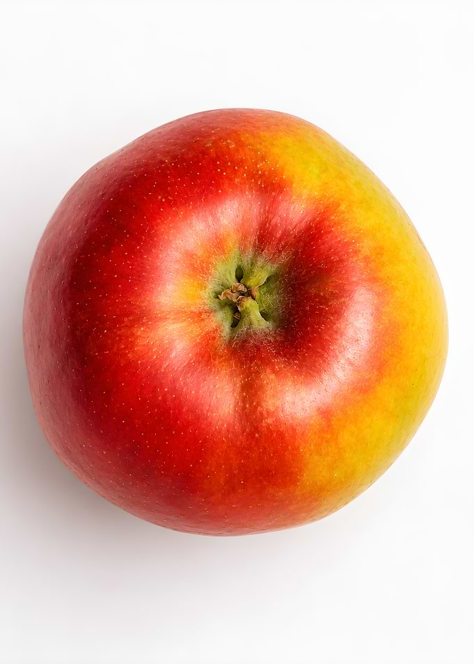 Fresh Red and Yellow Apple