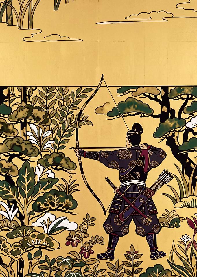 Rinpa Archer on Gold Screen