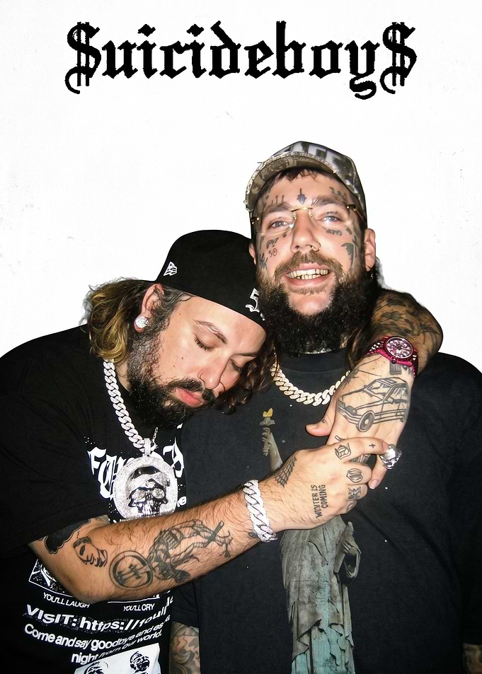 $uicideboy$ Rap Duo Portrait