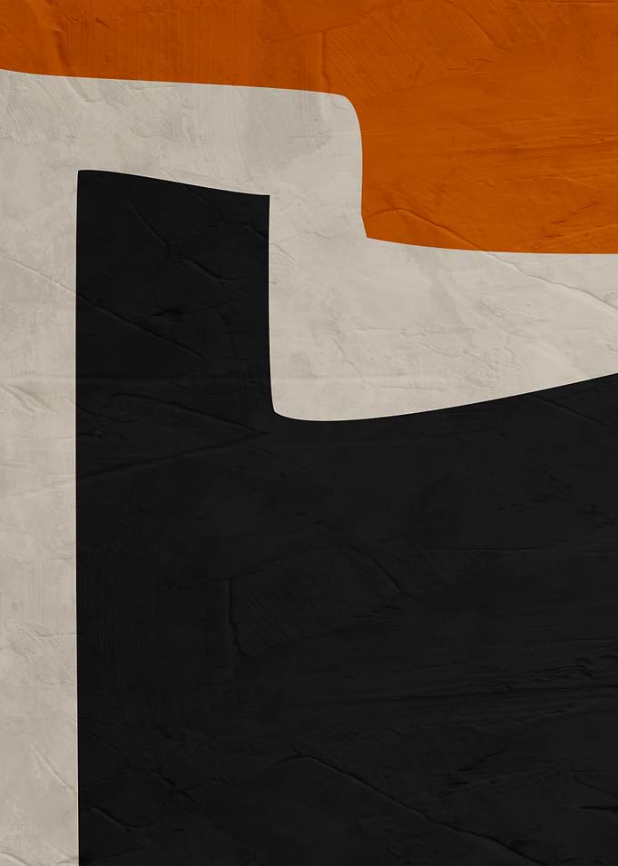 Minimalist Abstract Geometric Composition