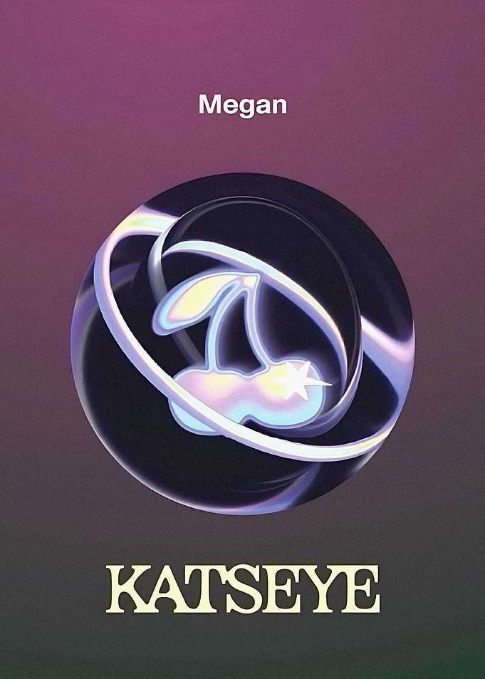 Katseye Megan Member Graphic Poster