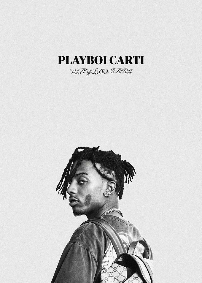 Playboi Carti Minimalist Portrait Poster