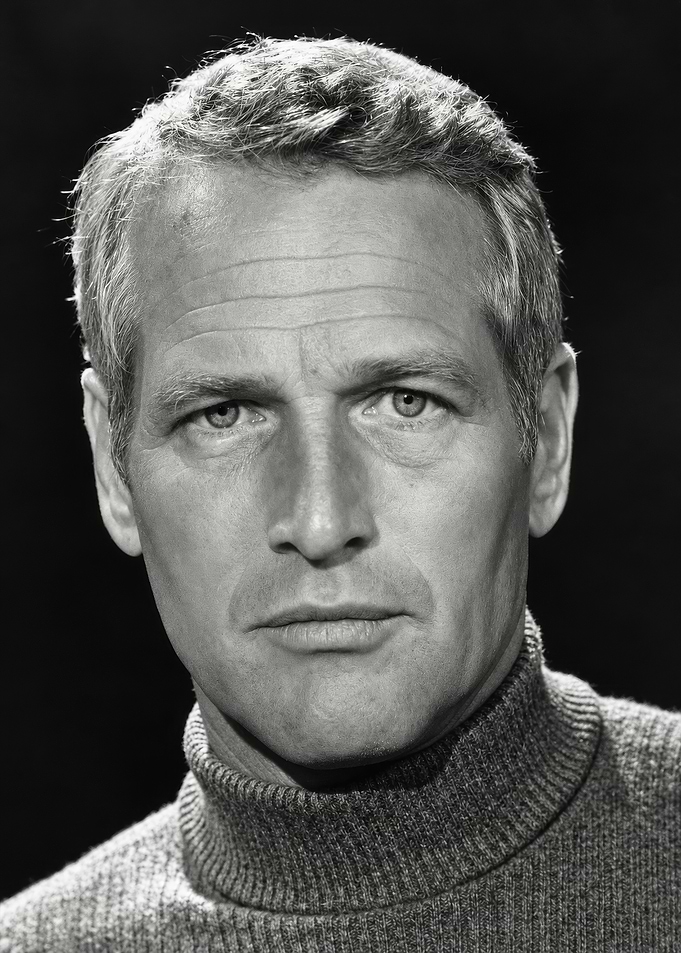 Paul Newman Portrait