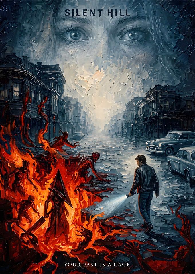 Silent Hill Horror Movie Poster