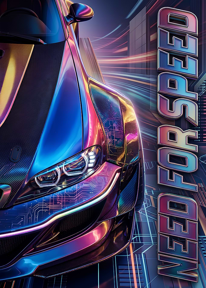 Need for Speed Car Poster