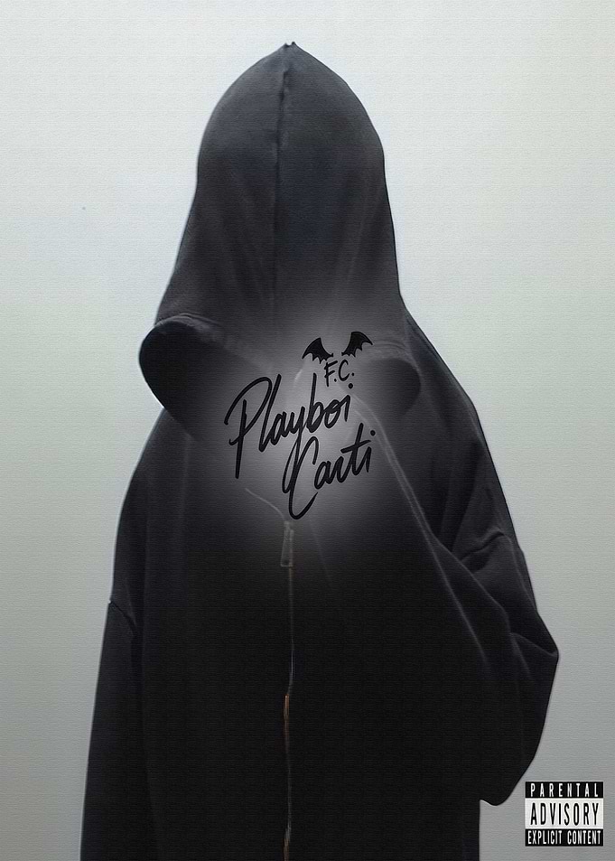 Playboi Carti Hooded Figure Poster