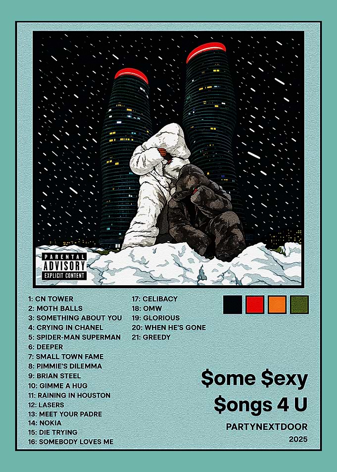 PARTYNEXTDOOR Some Sexy Songs 4 U Poster