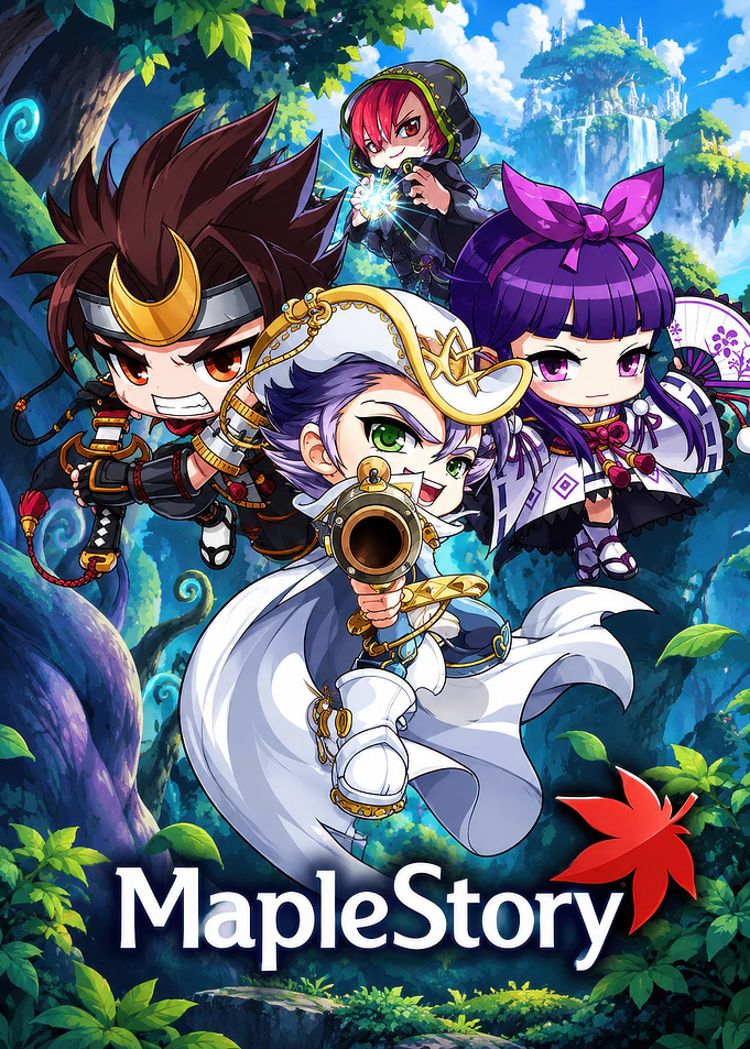 MapleStory Game Promotional Art