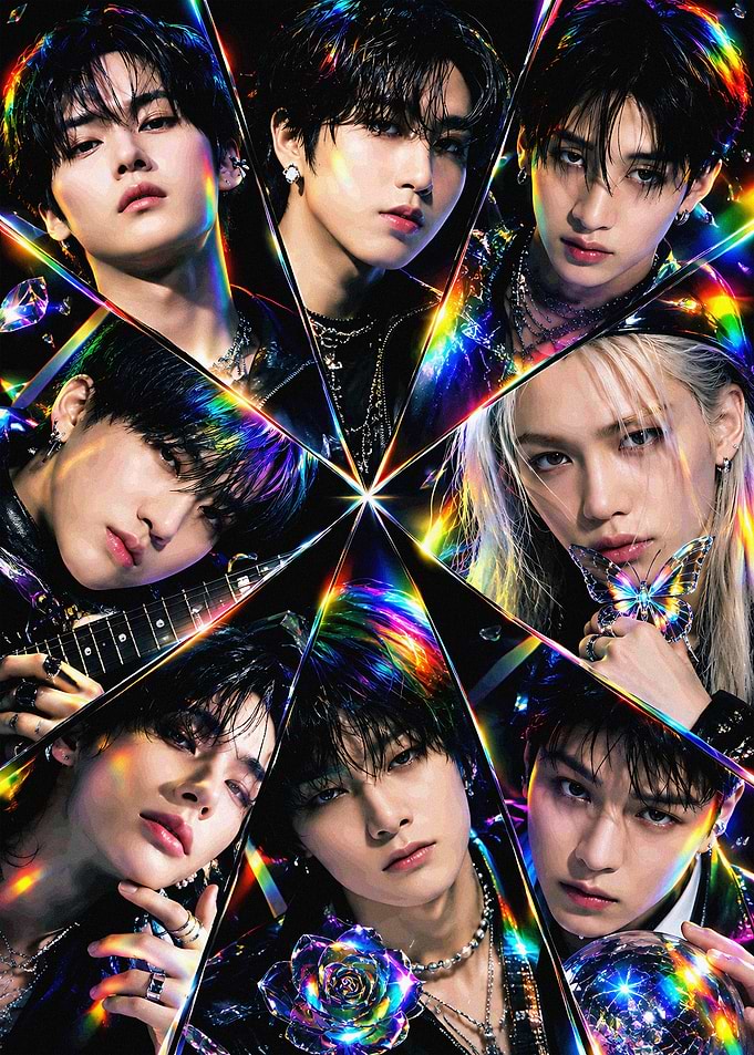 Stray Kids Prism Concept Portrait