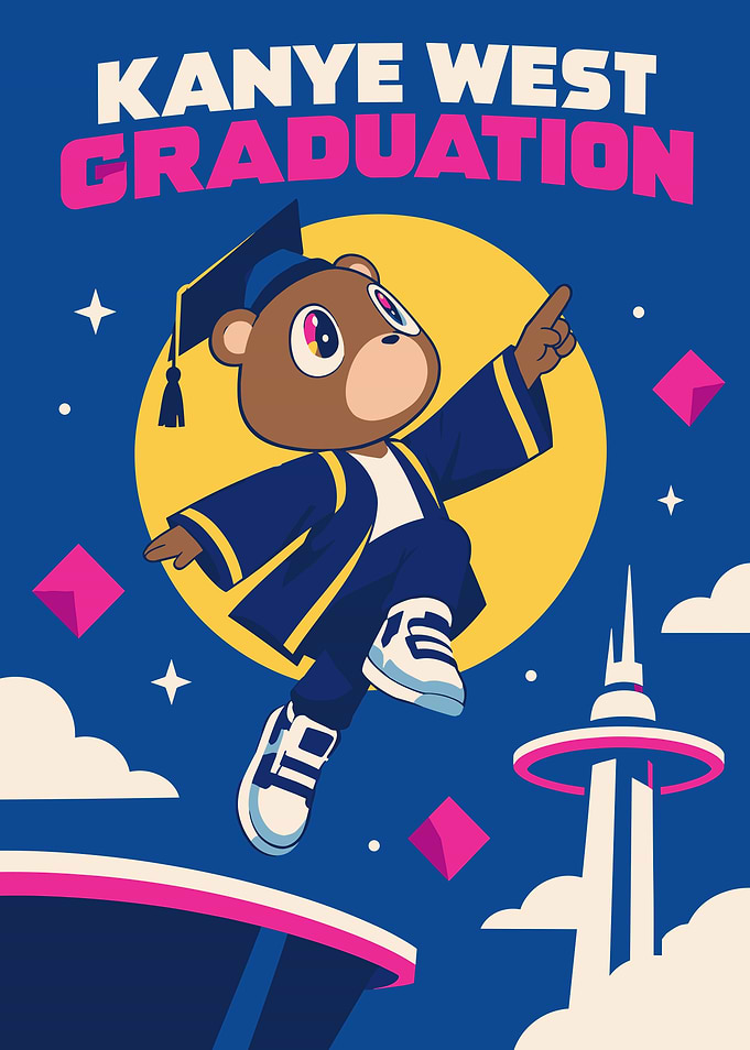 Kanye West Graduation Album Cover Art