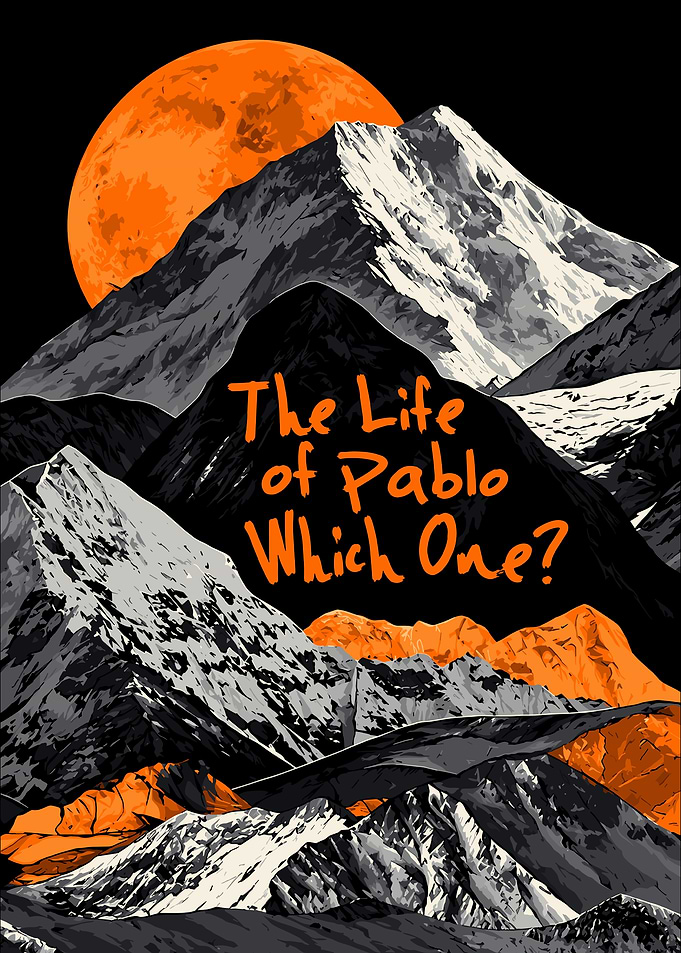 KANYE WEST - The Life of Pablo Mountain Poster