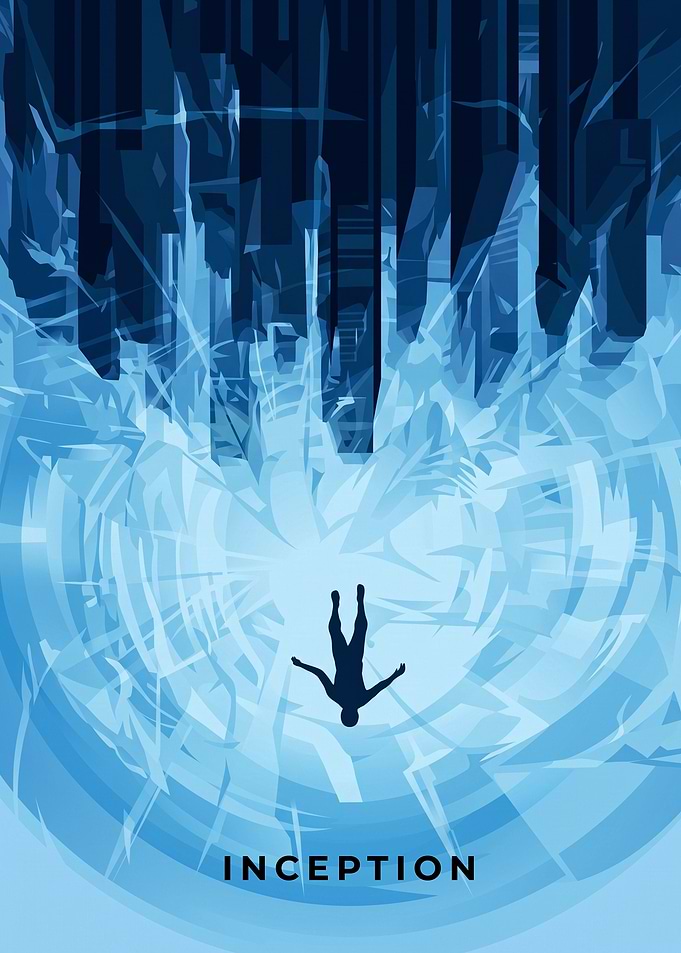 Inception Minimalist Movie Poster