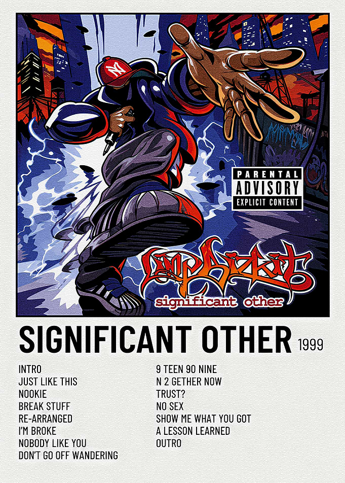 Limp Bizkit Significant Other Album Poster