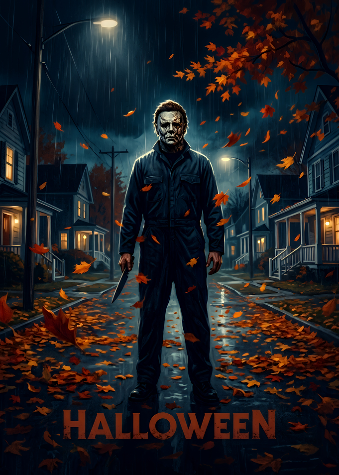 Michael Myers Halloween Movie Poster