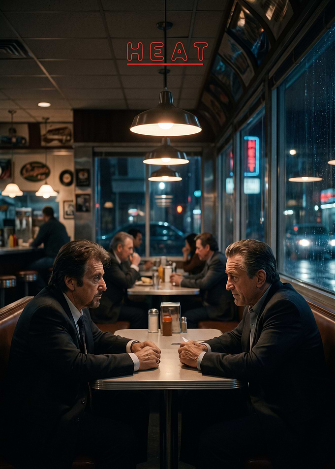 Heat Diner Scene Poster