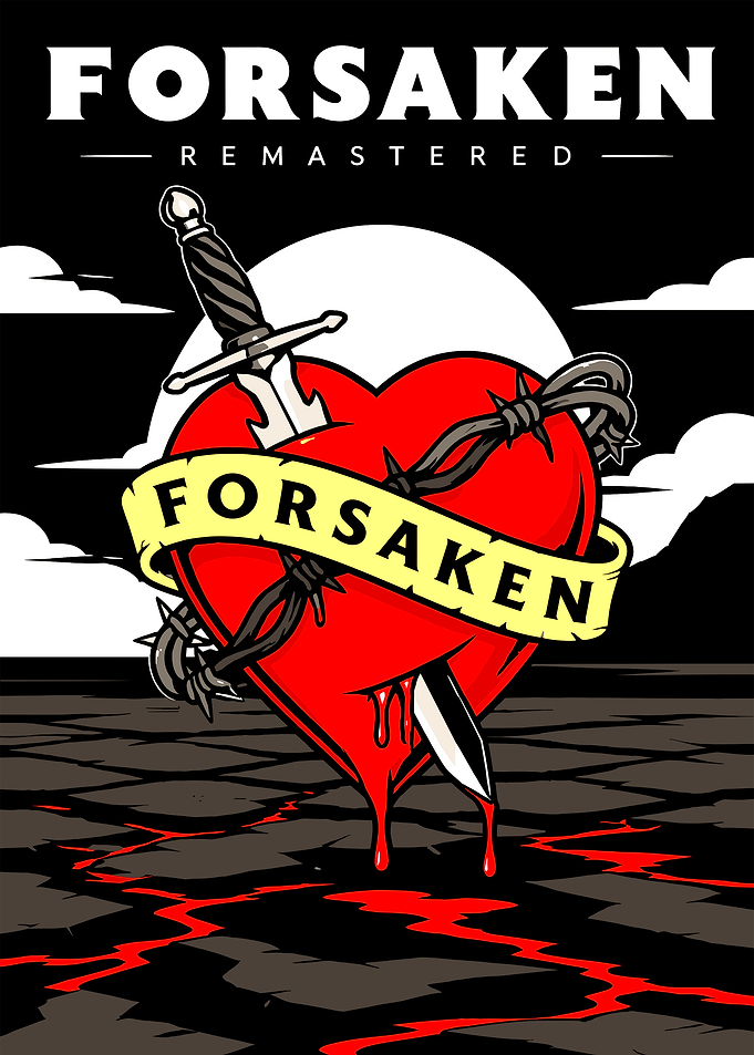 Forsaken Remastered Heart Dagger Poster