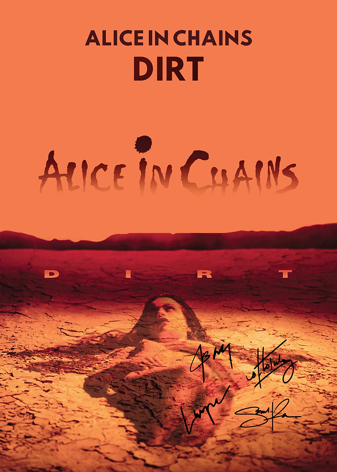 Alice in Chains Dirt Album Poster