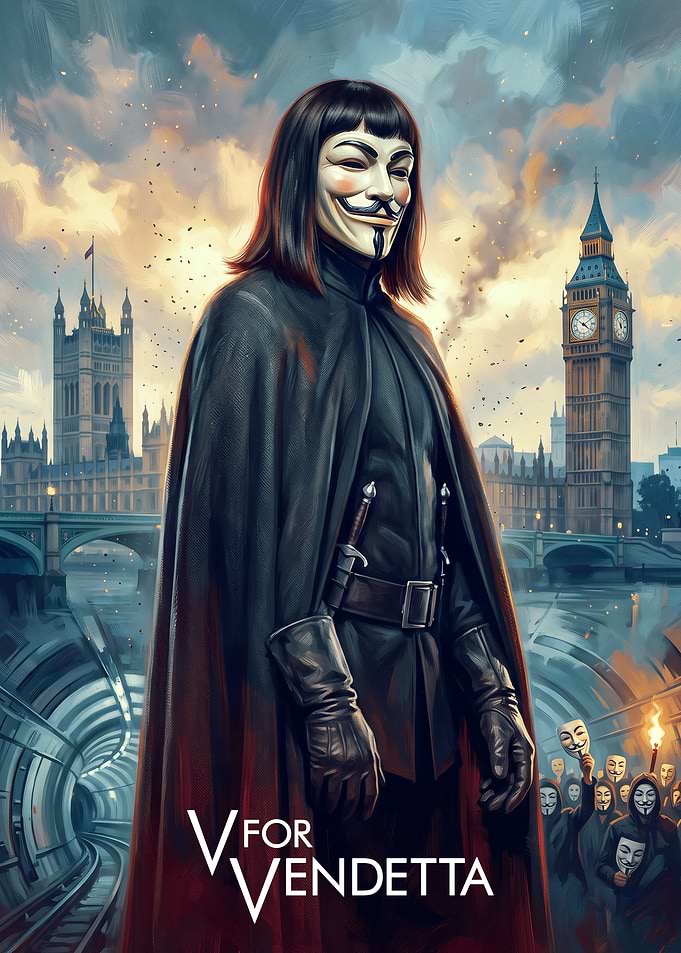 V for Vendetta Movie Poster