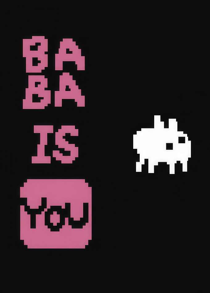 Baba Is You Game Logo