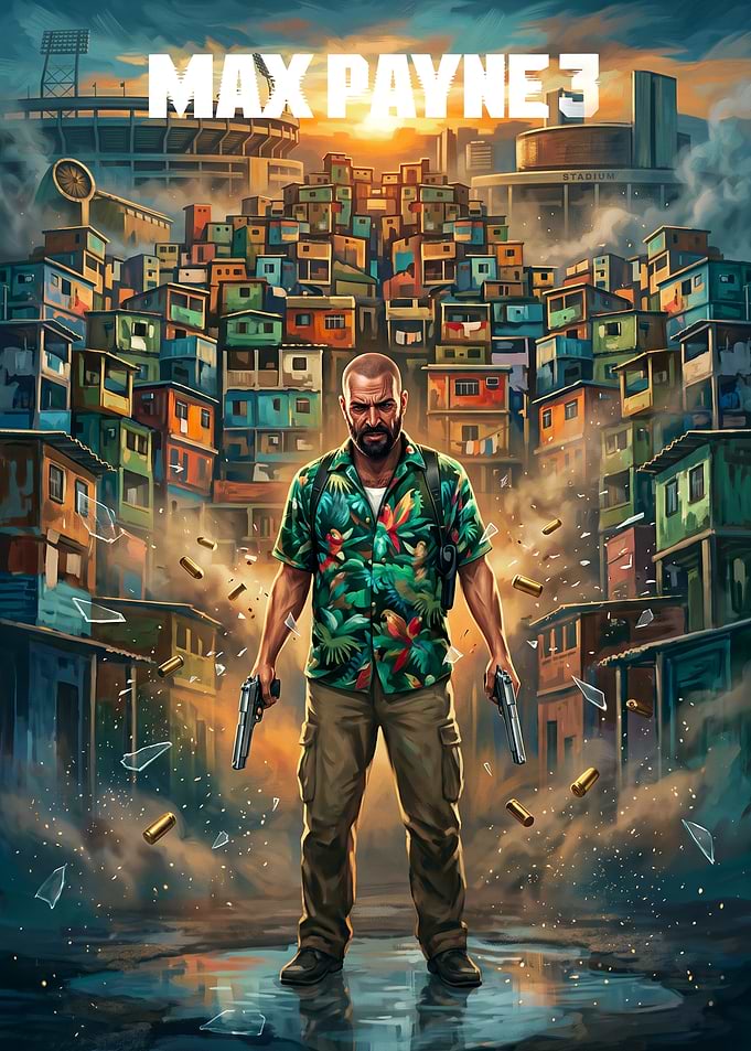 Max Payne 3 Game Poster