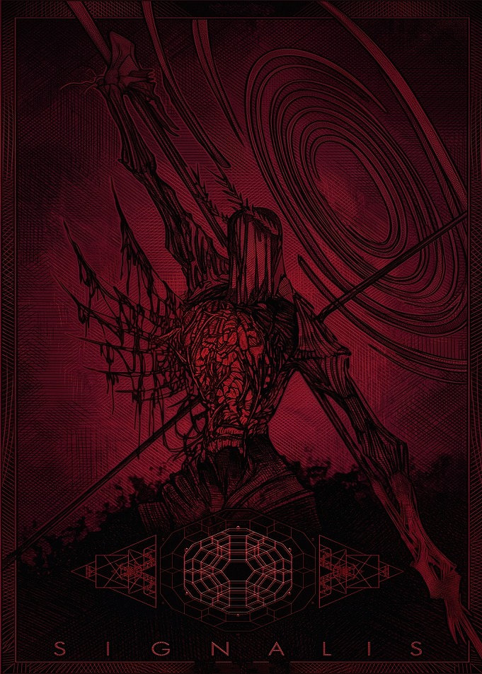 Signalis Horror Game Poster