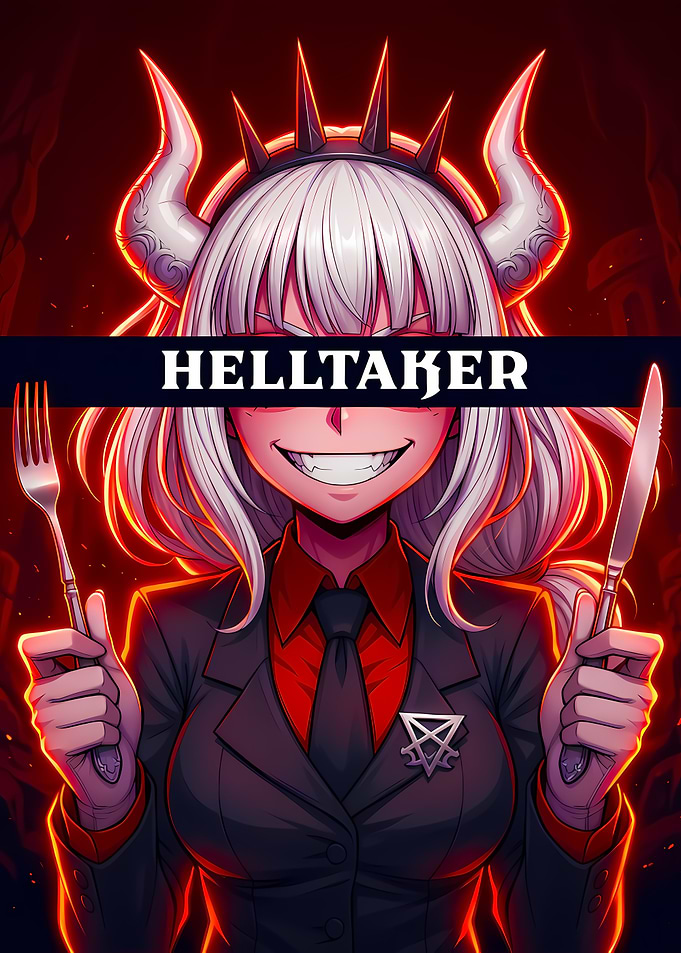 Helltaker Lucifer Character Art
