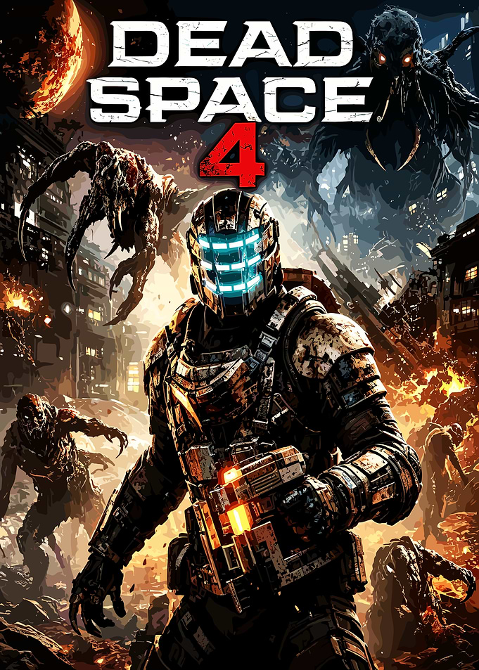 Dead Space 4 Concept Art Poster