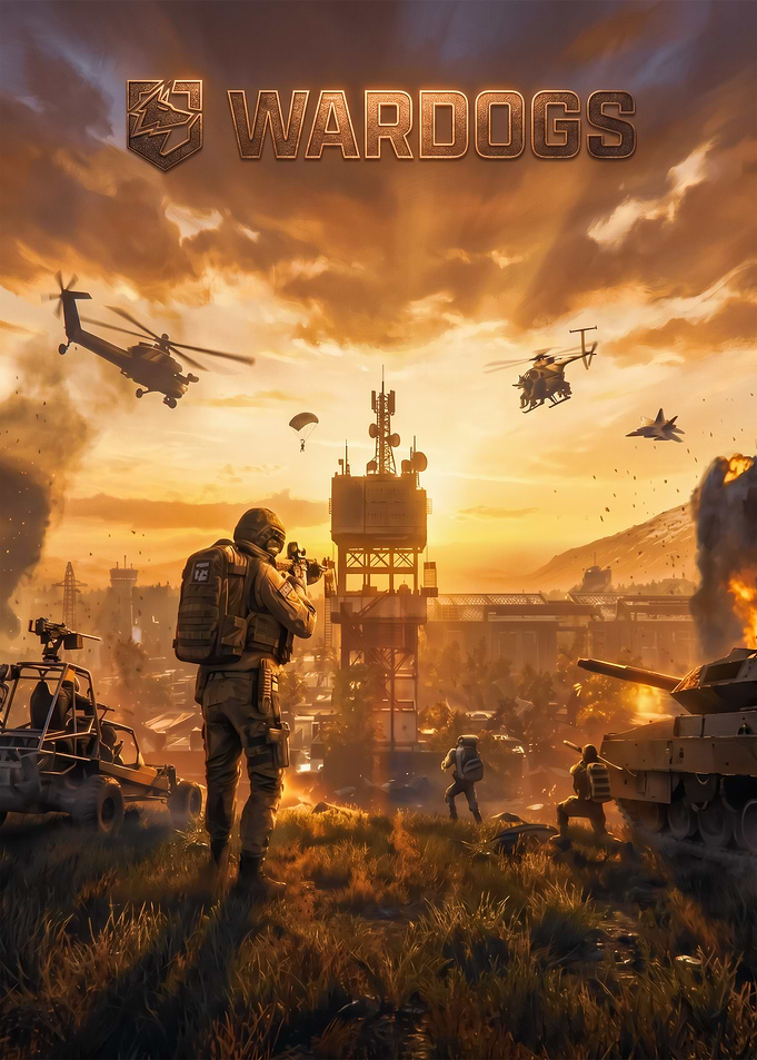Military Action Game Poster