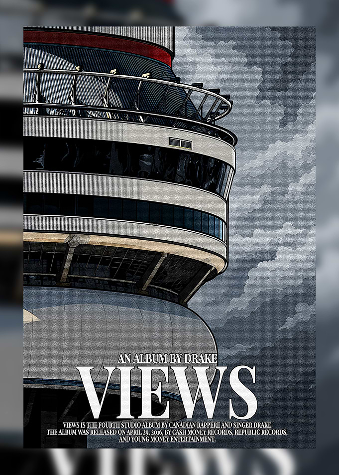 Drake Views Album Cover Art