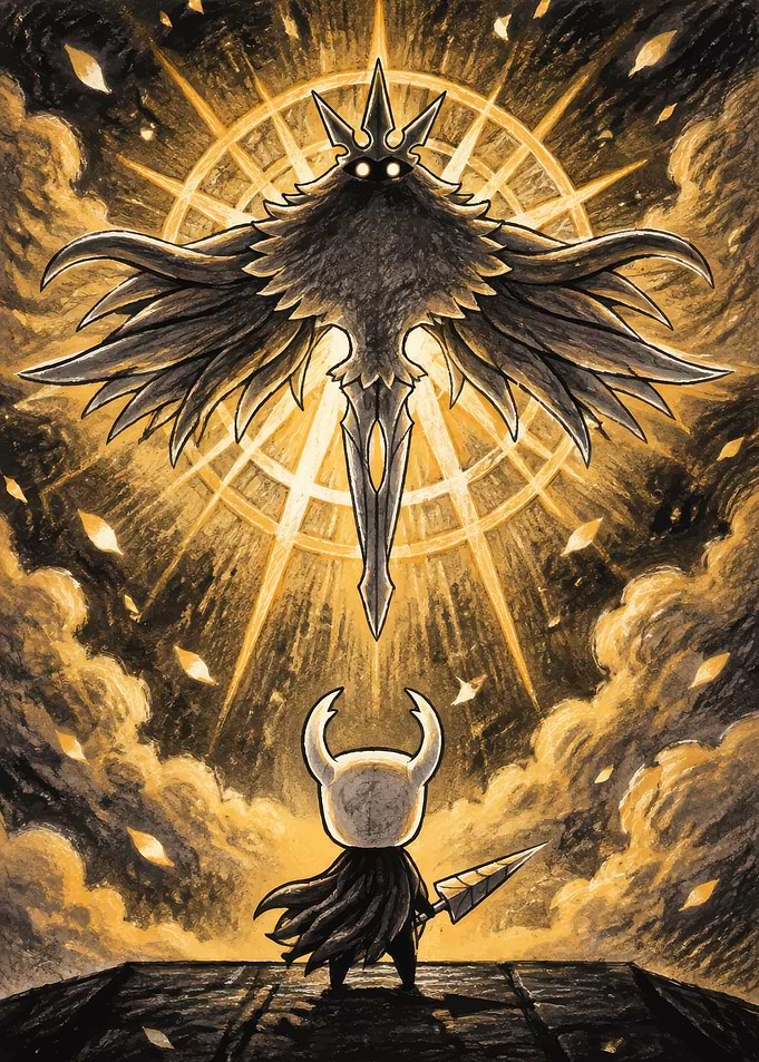 The Knight Facing The Radiance