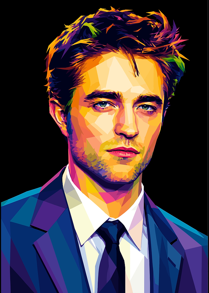 Robert Pattinson Pop Art Portrait