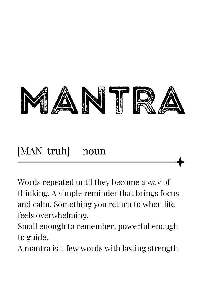 Mantra Definition