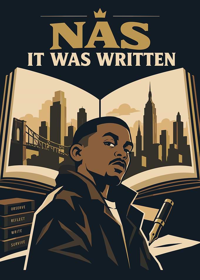 Nas It Was Written Poster