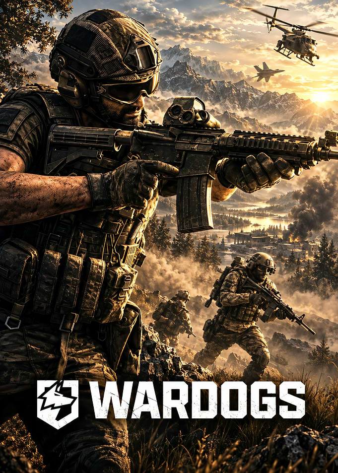 Wardogs Military Combat Action Poster