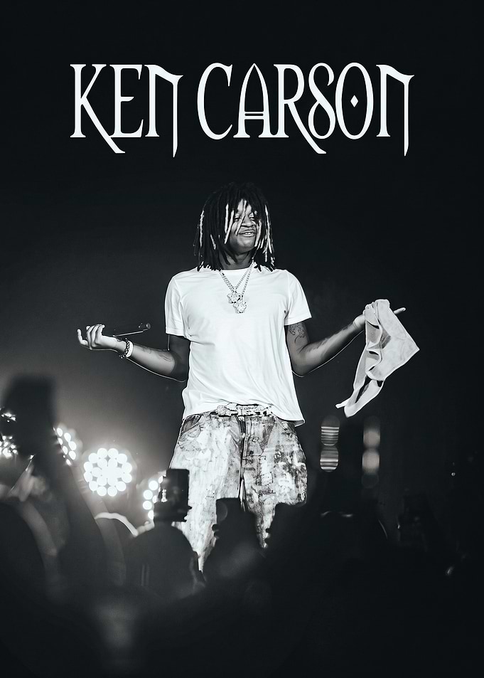 Ken Carson Concert Performance Poster