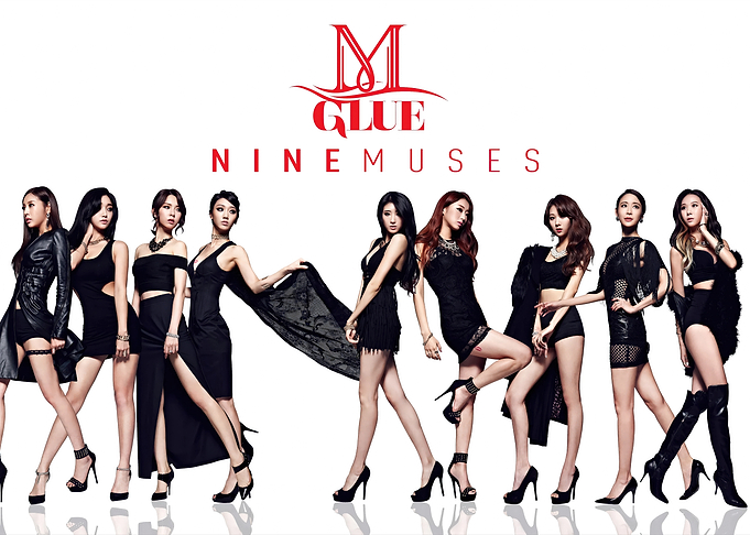 Nine Muses GLUE Promotional Poster