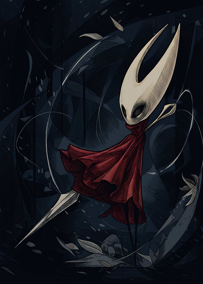 Hornet from Hollow Knight Fan Art