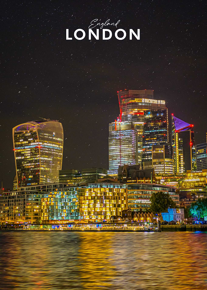London Skyline at Night