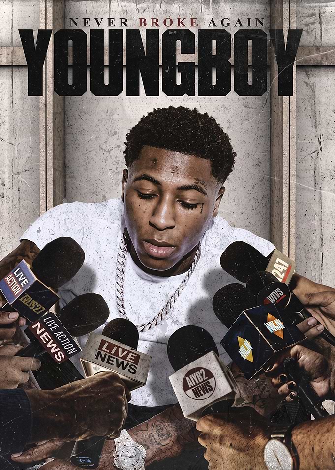 YoungBoy Never Broke Again Album Illustration Poster
