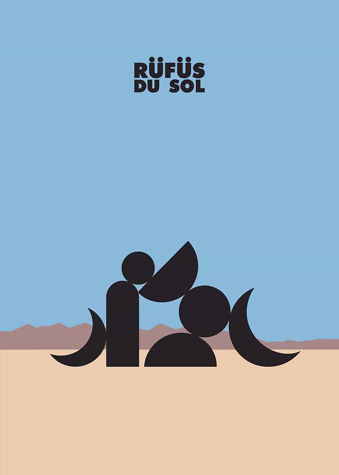Rüfüs Du Sol Minimalist Poster