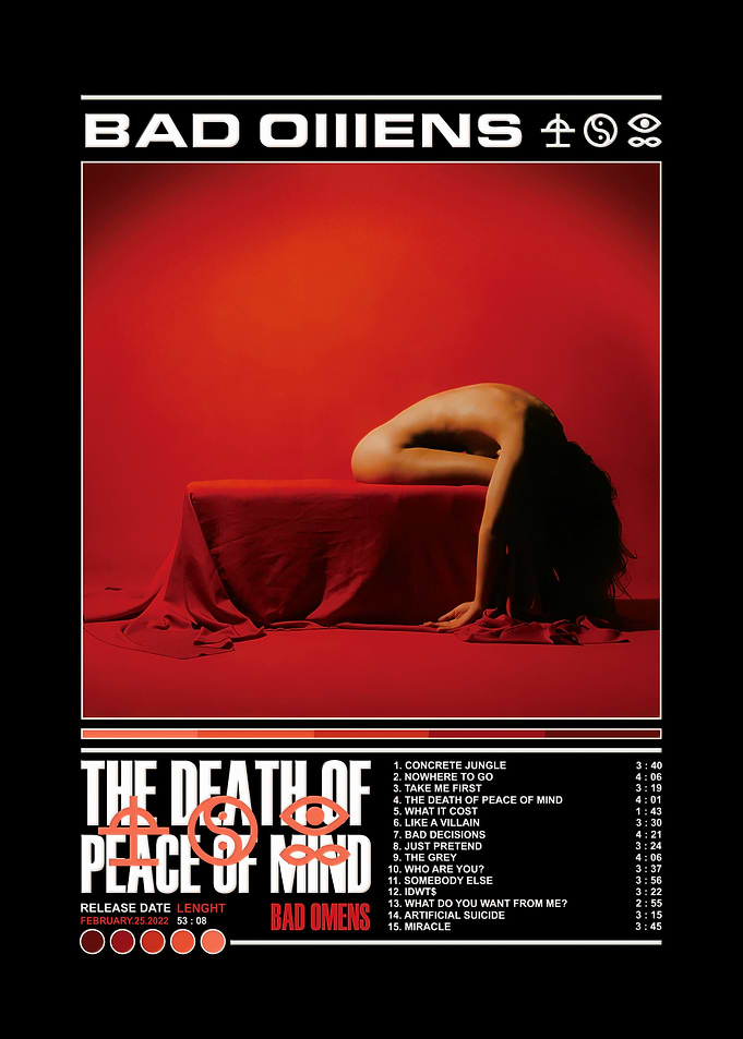 Bad Omens Album Cover Poster