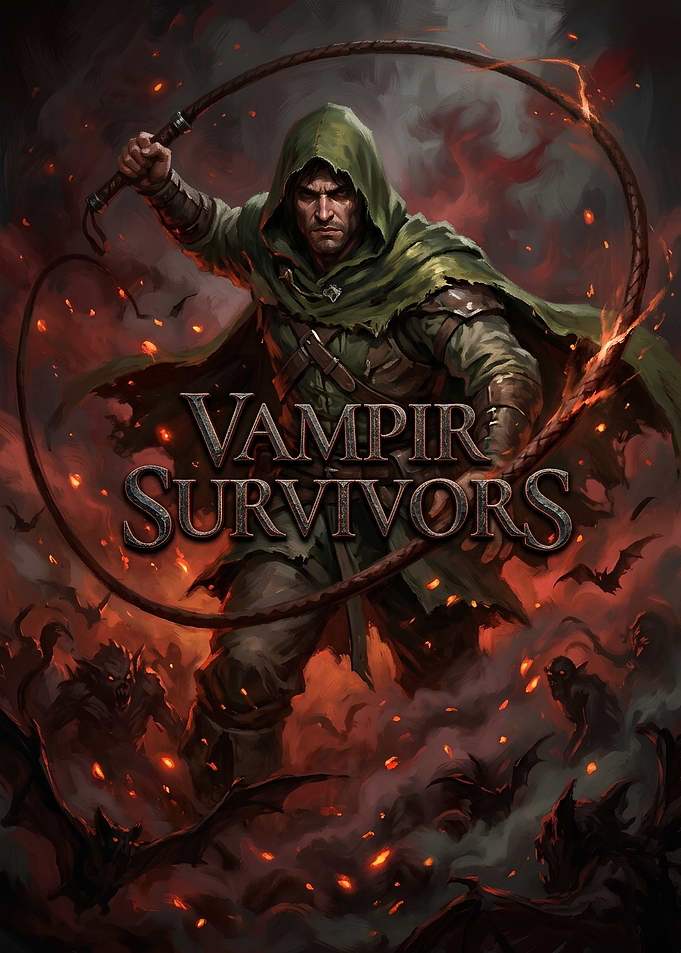 Vampire Survivors Game Poster
