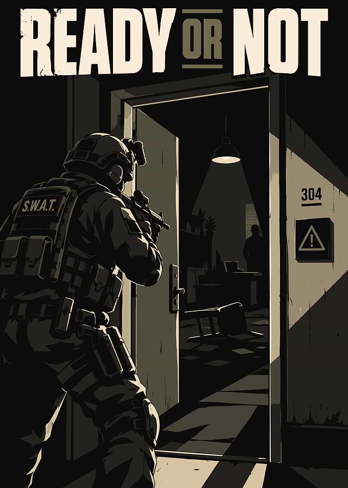 Ready or Not SWAT Tactical Poster