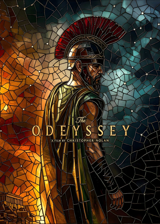 The Odyssey Stained Glass Poster