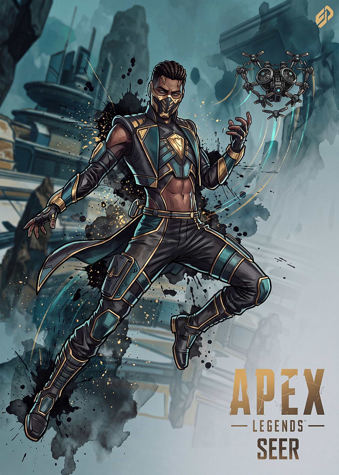Apex Legends Seer Character Art