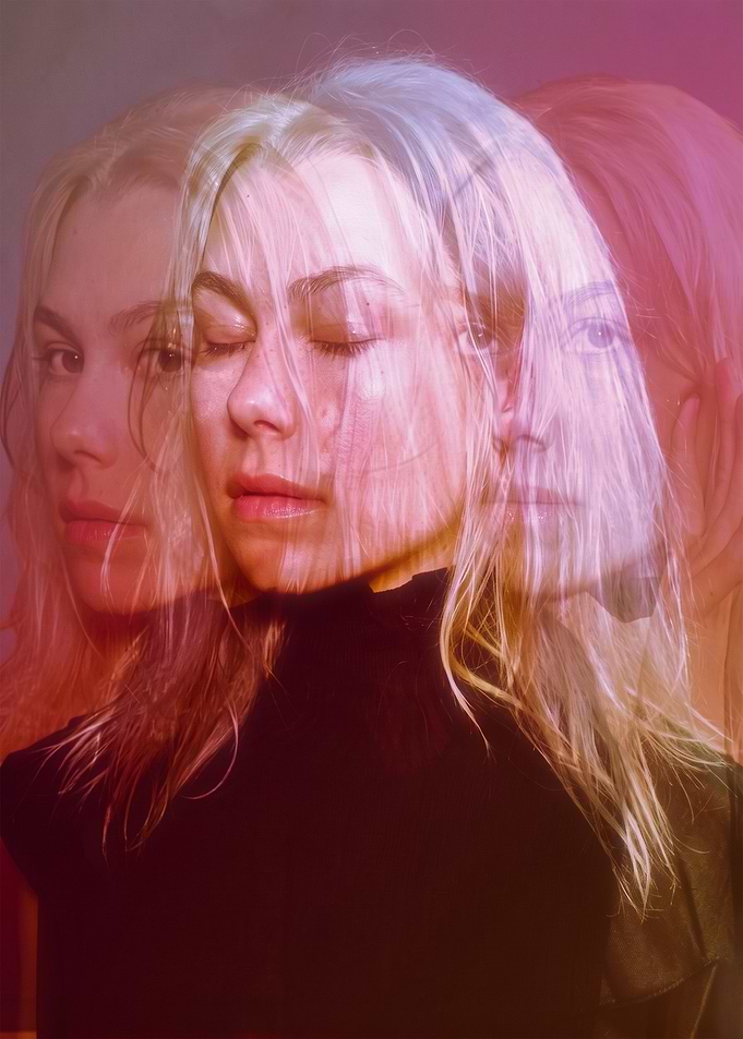 Triple Exposure Portrait of Phoebe Bridgers